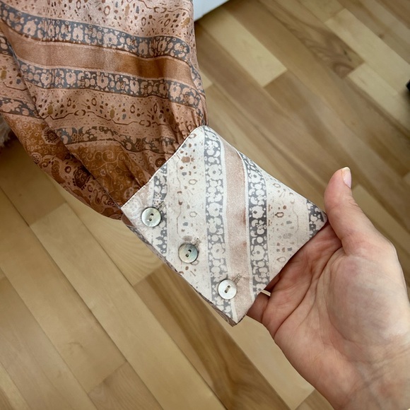 Printed silk shirt - Picture 8 of 9